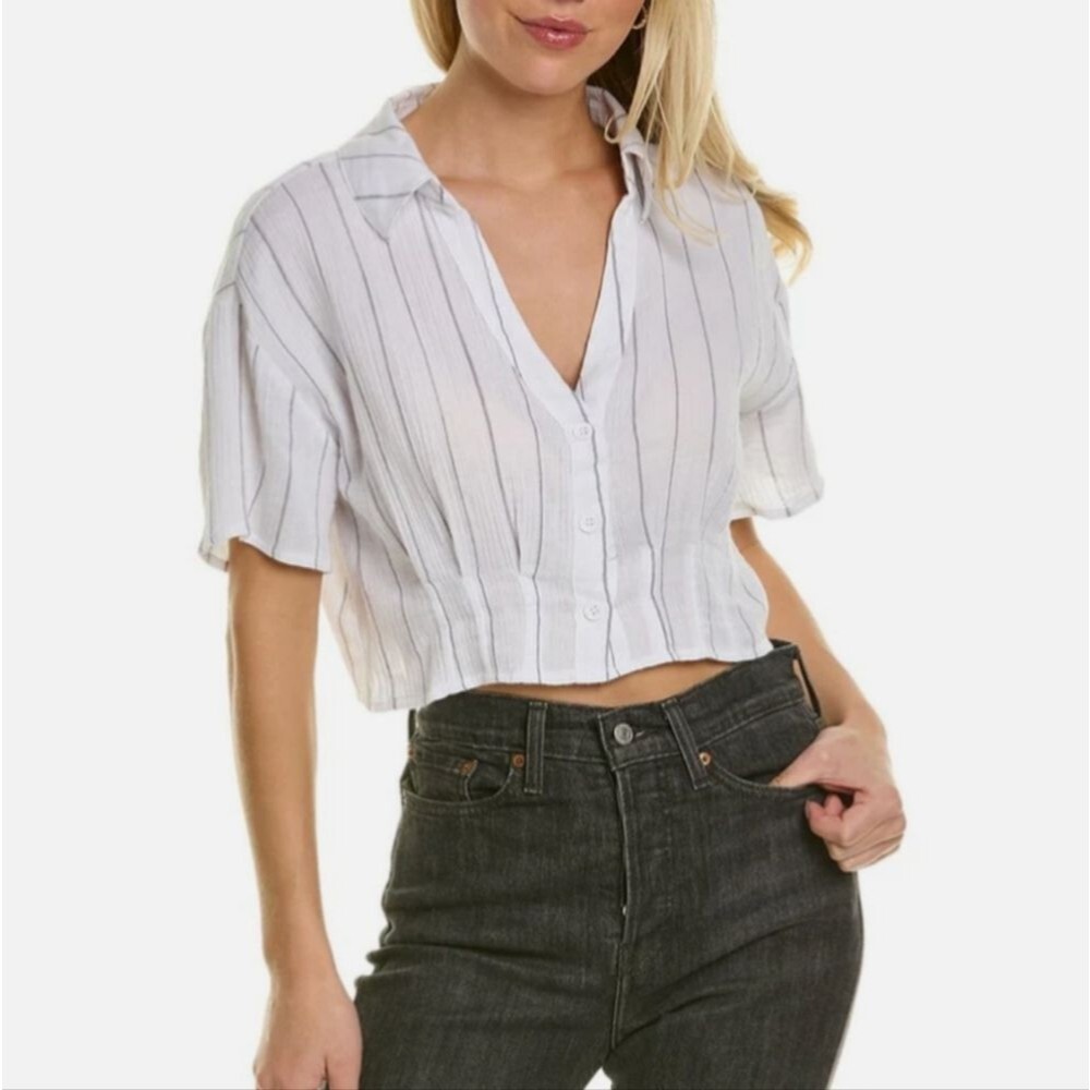 Monrow Gauze Shirt